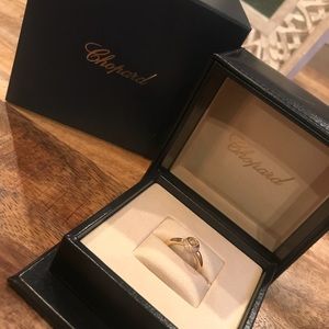 Chopard 18k Happy Diamonds Ring